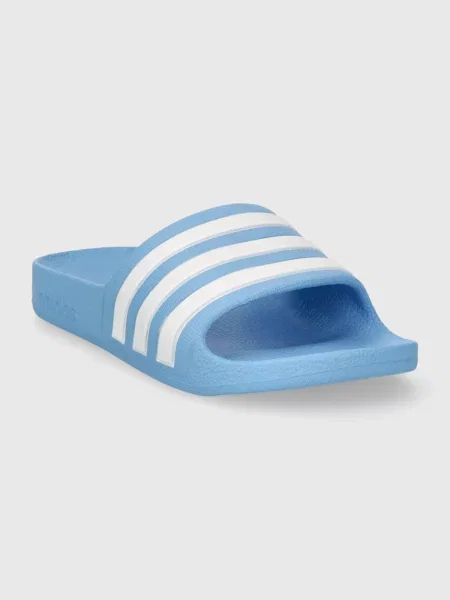 Adidas Detské šľapky ADILETTE AQUA K modrá