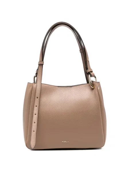 Bőr shopper táska Furla