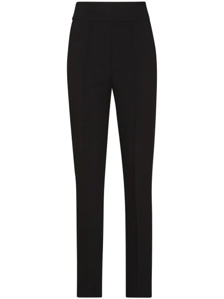 Pantaloni Philipp Plein din crep negru