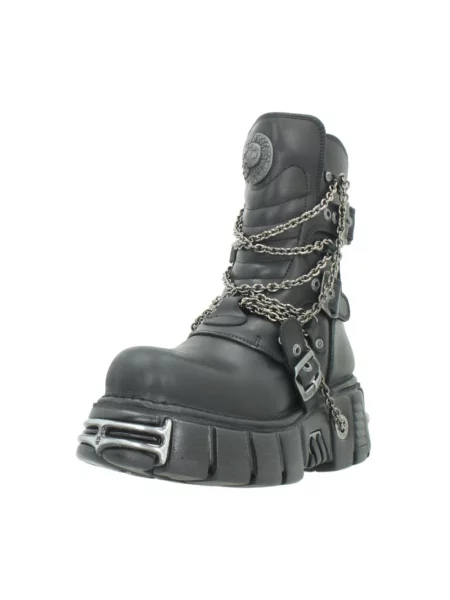 Botki New Rock czarne