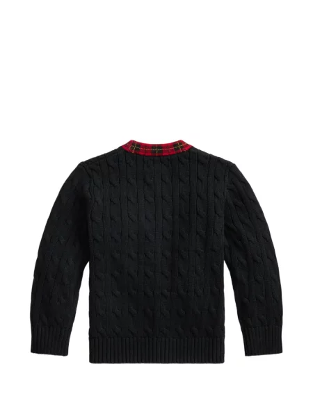 Kardigan dziecięcy Polo Ralph Lauren czarny