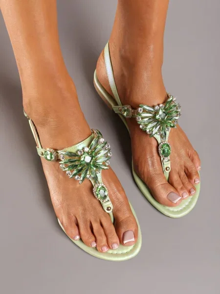 Zelene Sandale verde