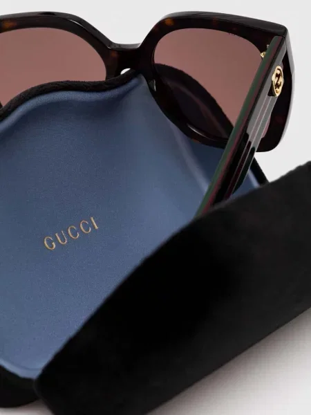 Gucci okulary przeciwsłoneczne brązowy