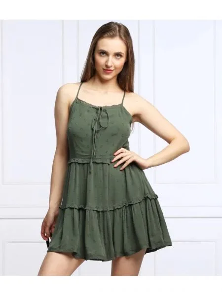 Superdry Rochie CAMI verde