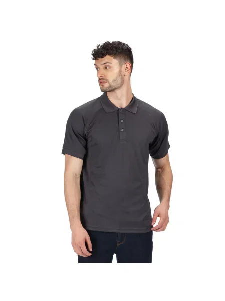Koszulka Polo Coolweave szara