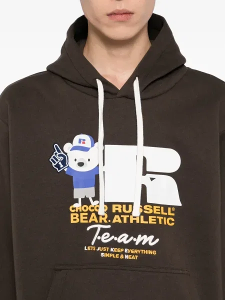 Mikina s kapucňou Chocoolate hnedá