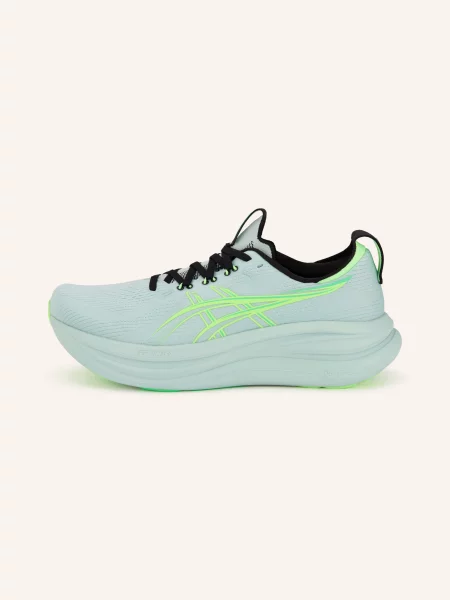 Běžecké boty ASICS Gel-Nimbus 28 cold moss/illuminate green černé