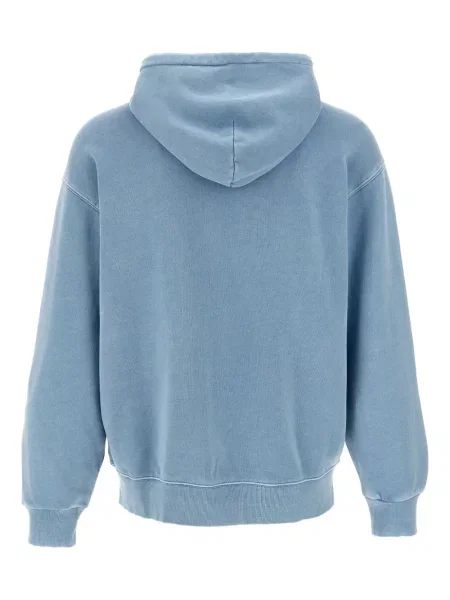 Суичър с качулка Carhartt Wip синьо