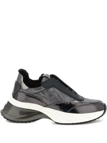 Steppelt sneaker Pinko autogrammal szürke