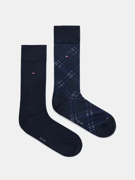 Чорапи Tommy Hilfiger 2 чифта тъмносиньо