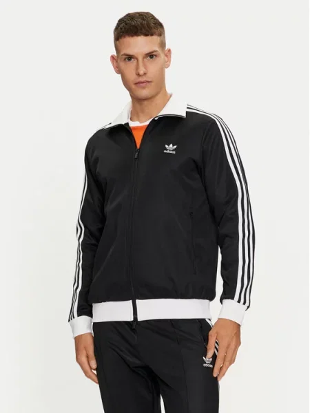 Bluza adidas Originals Adicolor Classics Beckenbauer Track Top Black/ White S czarna