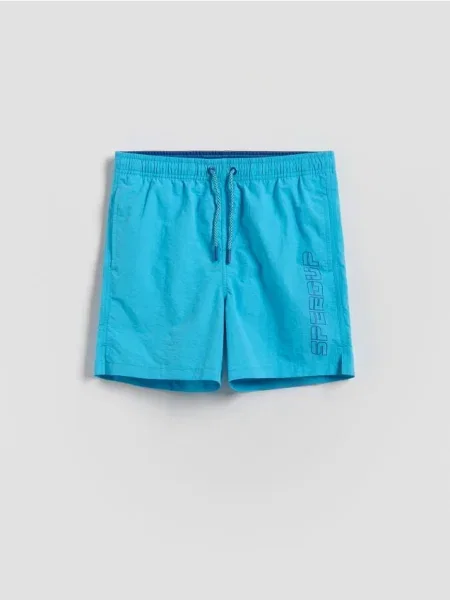 Reserved Pantaloni scurți de baie albastru-deschis albastru