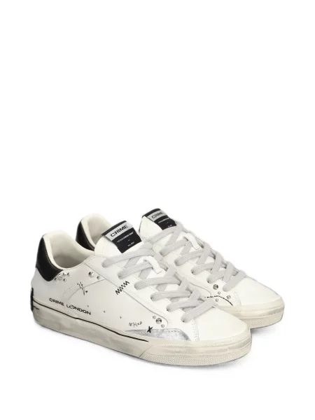 Sneakerși Crime London alb