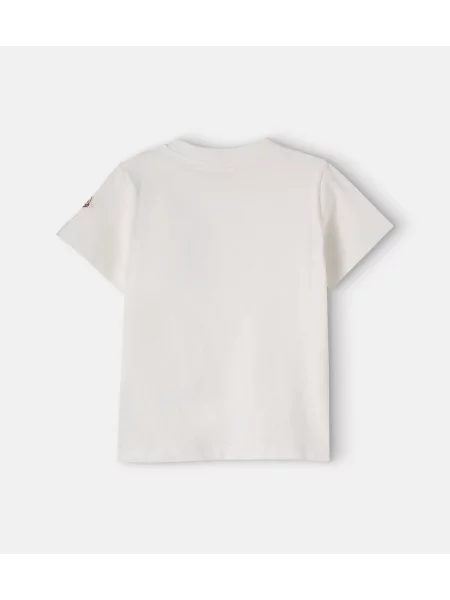 Gyerek póló Moncler Enfant fehér