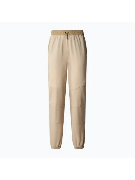 Дамски панталони за трекинг The North Face Ma Wind Track granite sand/kelp tan бежово