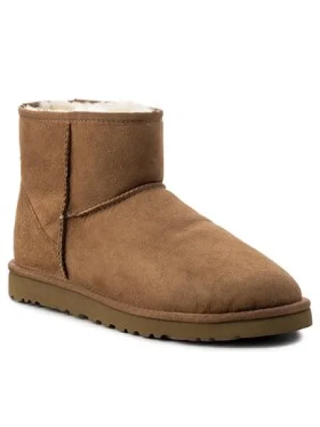 Klasické semišové snehule Ugg hnedá