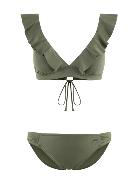 JETTE Costum de baie două piese oliv