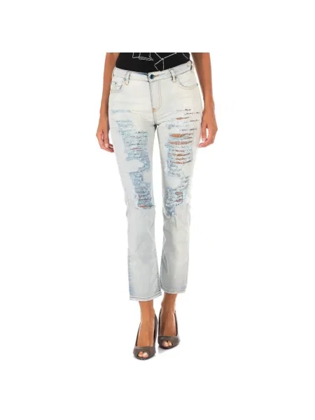 Jeansy Met niebieskie