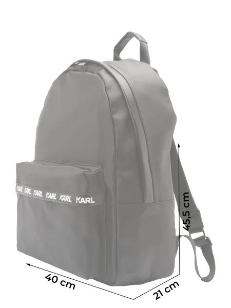 Karl Lagerfeld Nahrbtnik črna bela