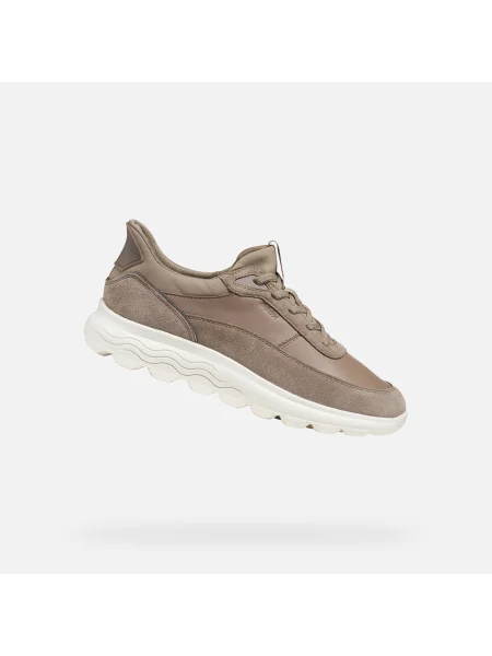 Sneakerși Geox alb