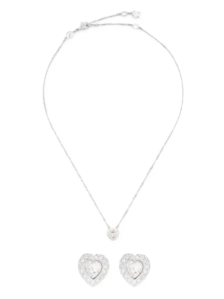 Colier Swarovski argintiu