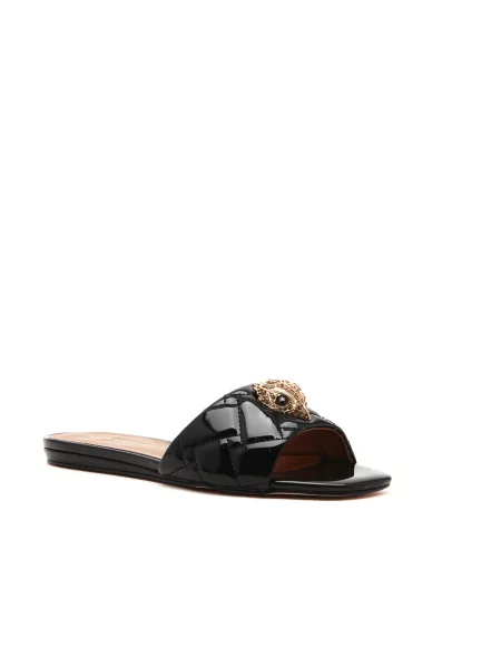 Kurt Geiger Șlapi KENSINGTON FLAT negru