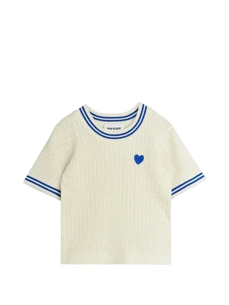 Sweter dziecięcy Mini Rodini biały