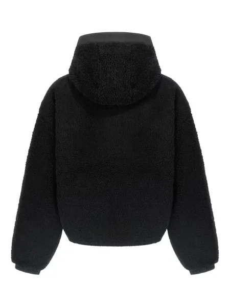 Geacă cu puf Canada Goose cu glugă negru