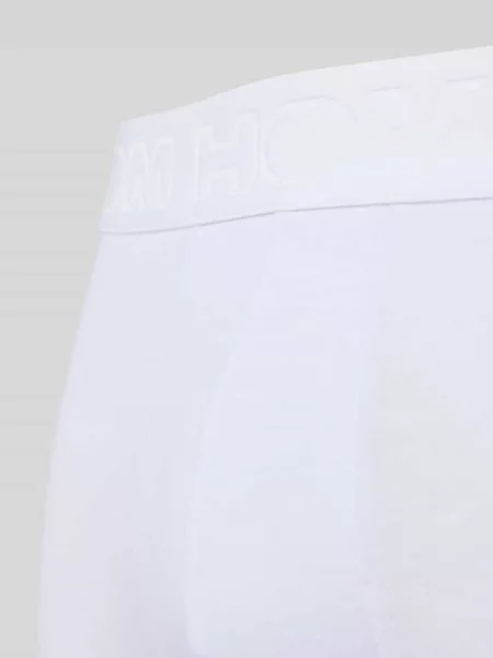Obcisłe bokserki z z logo w zestawie 3 szt. model ‘Armand’ Hom błękitne