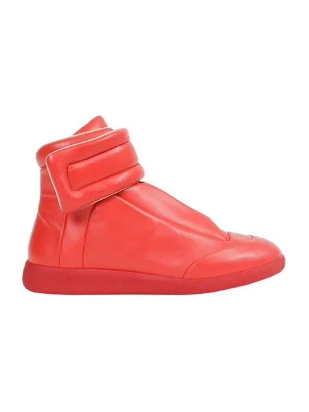 Sneakersy Maison Margiela skórzane czerwone