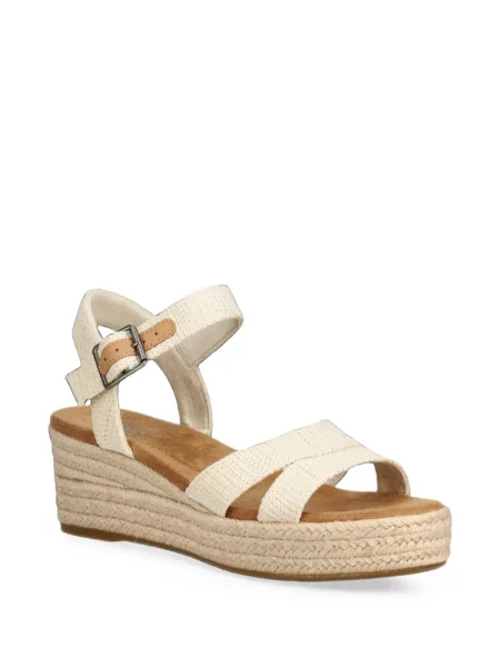 Sandale Toms de in alb