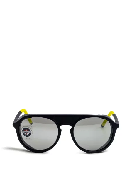 Ochelari de soare Vuarnet cu imprimeu geometric negru