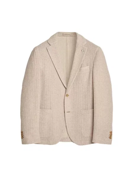 Marynarka L.b.m. 1911 z dżerseju beżowa