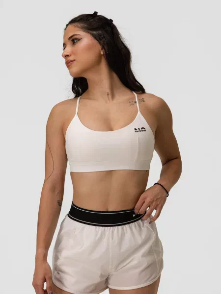 Neverover Sportovní podprsenka NOVO' bílá