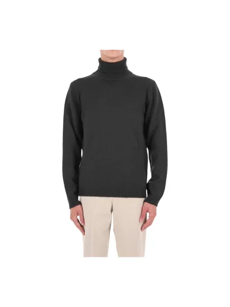 Sweter Roberto Collina wełniany zielony