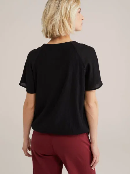 WE Fashion Blúzka čierna