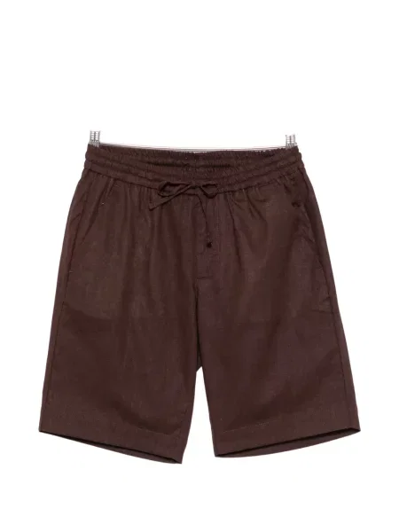 Pantaloni scurți Vela Shop cu cordon maro