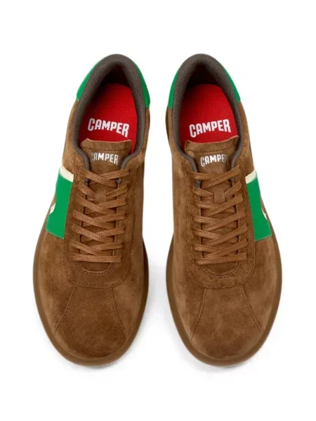 Sneakerși Camper din piele maro