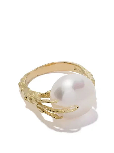 Inel Wouters & Hendrix Gold cu perle galben