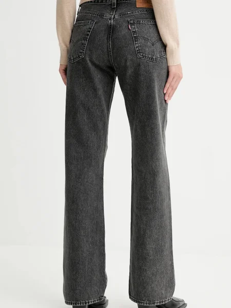 Levi's jeans din RELAXED FLARE medium waist gri