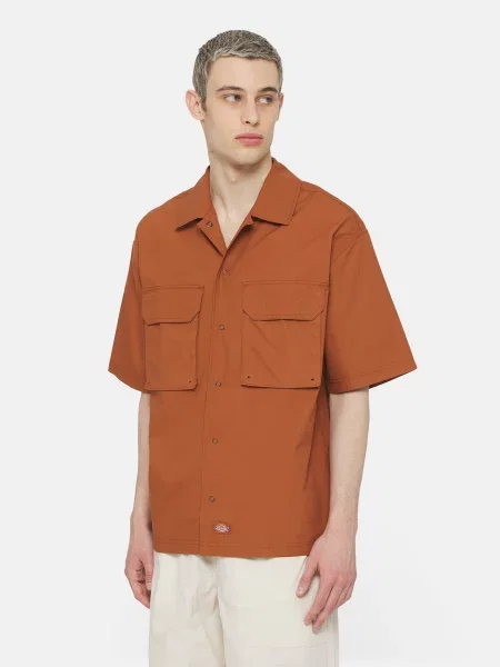 Dickies Fishersville Сорочка коричневий