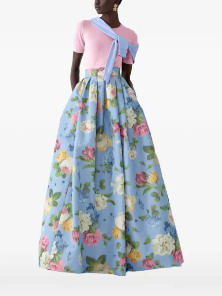 Top Carolina Herrera albastru