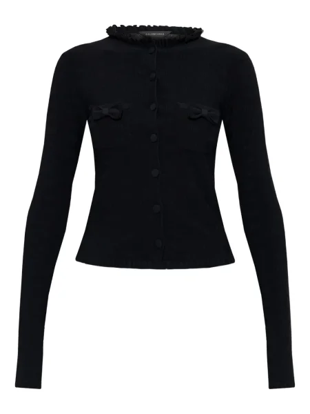 Cardigan Balenciaga cu funde negru
