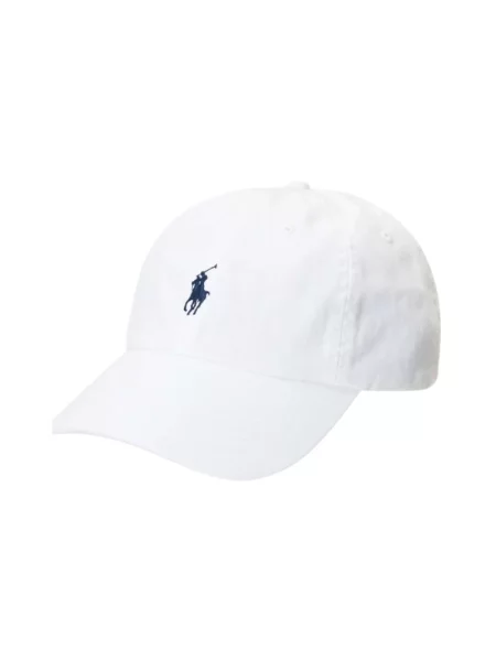 Czapka z daszkiem Ralph Lauren biała