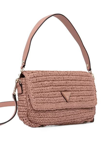 Kézitáska Guess rózsaszín