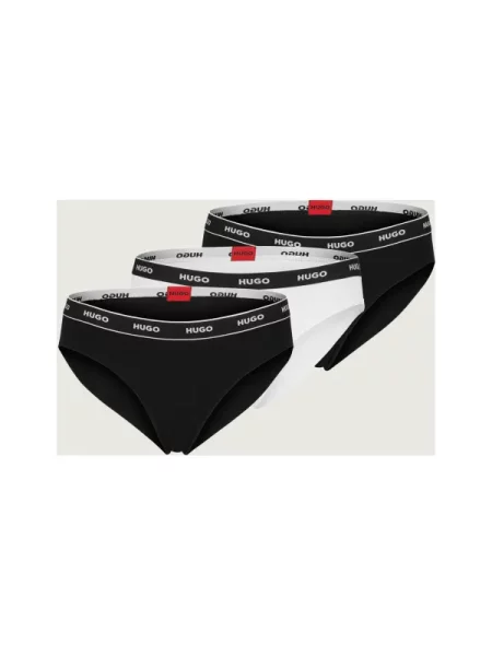 Hugo Bodywear 3 db-os tanga szett fekete