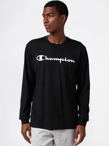 Champion Tricou negru alb