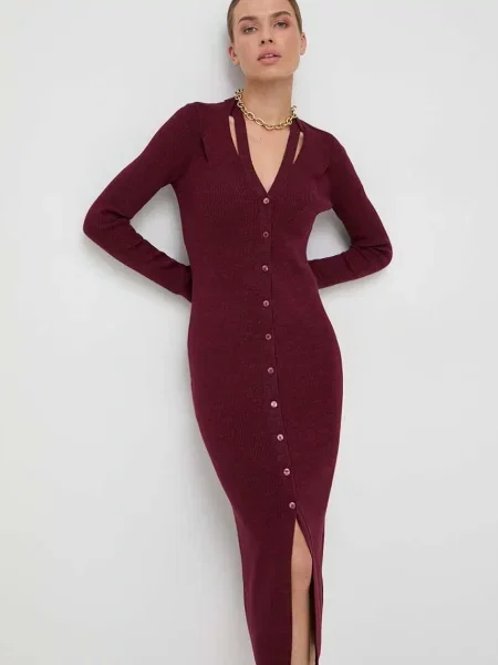 BOSS BLACK Rochie Facene negru