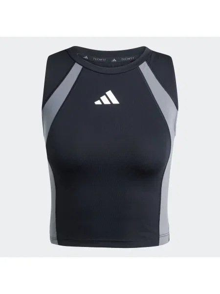 ADIDAS PERFORMANCE Sport top gri negru