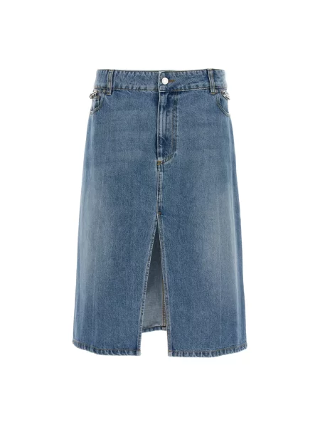 Spódnica Stella Mccartney niebieska